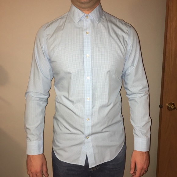 banana republic slim fit shirts